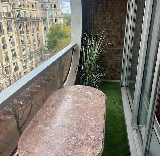 Avec Balcon Vue Tour Eiffel شقة باريس